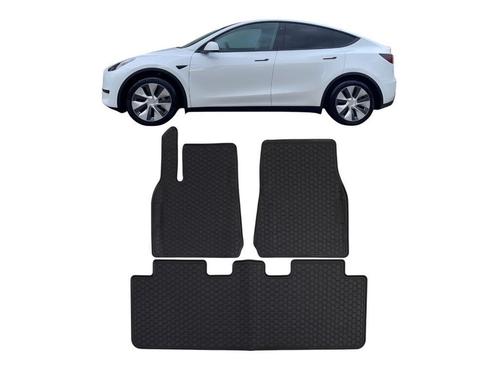 Automatten Vloermatten Set Geschikt Voor Tesla Model Y, Auto diversen, Automatten, Nieuw, Ophalen of Verzenden
