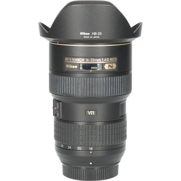 Tweedehands Nikon AF-S 16-35mm f/4.0G ED VR CM5766, Audio, Tv en Foto, Foto | Lenzen en Objectieven, Overige typen, Gebruikt, Zoom