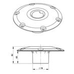 Bieden: Vetus aluminium steering support, Watersport en Boten, Bootonderdelen, Ophalen of Verzenden, Nieuw