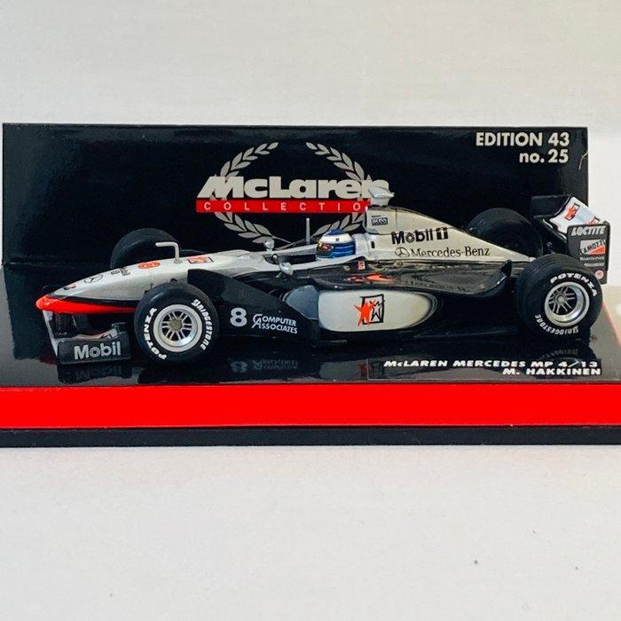 Minichamps 1:43 - Model raceauto - McLaren Mercedes MP4/13, Hobby en Vrije tijd, Modelauto's | 1:5 tot 1:12