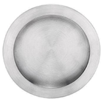 Schuifdeurkom rond ø40mm rvs mat, Doe-het-zelf en Bouw, Hang- en Sluitwerk, Klink of Kruk, Nieuw, Overige materialen
