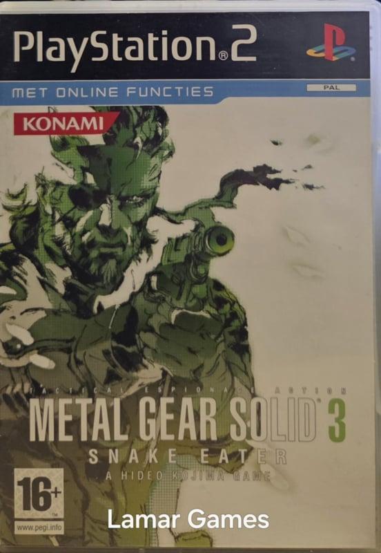 Metal Gear Solid 3 Snake Eater (ps2 tweedehands game), Consoles de jeu & Jeux vidéo, Jeux | Sony PlayStation 2, Enlèvement ou Envoi