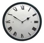 Emaille klok crème met groene rand, Verzamelen, Verzenden, Nieuw