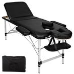 3-zone massagetafel met 5 cm vulling en aluminium frame - zw, Sports & Fitness, Produits de massage, Verzenden