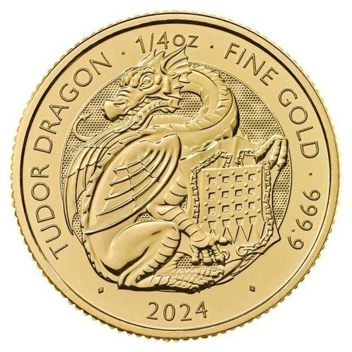 Verenigd Koninkrijk. 2024 1/4 oz £25 GBP Great Britain Gold, Postzegels en Munten, Edelmetalen en Baren