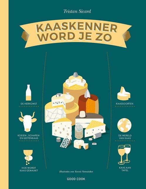 Kaaskenner word je zo 9789461432001 Tristan Sicard, Boeken, Kookboeken, Zo goed als nieuw, Verzenden