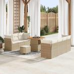 vidaXL Tuinbank Set 10 pcs beige en crèmekleurig 80 x 80 x, Tuin en Terras, Verzenden, Nieuw