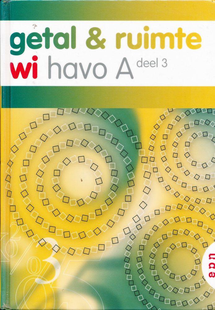 Getal en Ruimte A Havo deel 3, Boeken, Schoolboeken, Verzenden