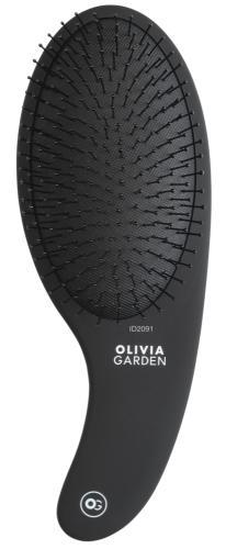 Olivia Garden Expert Care Curve Nylon Bristles Matt Black, Bijoux, Sacs & Beauté, Beauté | Soins des cheveux, Envoi