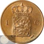 Nederland. Willem III. 1 Cent 1863 KWALITEIT (Zonder, Postzegels en Munten
