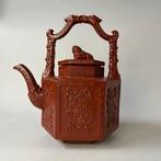 Theepot - Rare - Antique Large Zhisha Yixing Teapot -