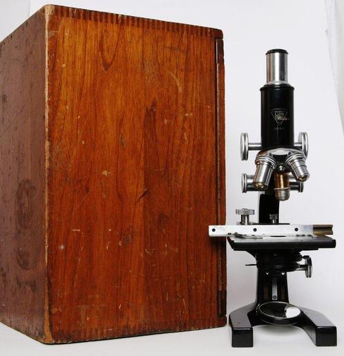 Monocular compound microscope - Optical CO no. 280996 -, Collections, Appareils photo & Matériel cinématographique