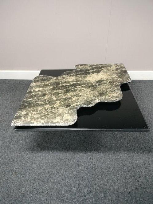 Table basse - Marbre - Design éclectique en marbre, Antiek en Kunst, Kunst | Designobjecten
