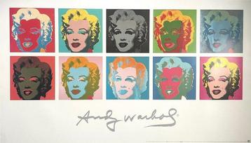 Andy Warhol (after) - Ten Marilyns II (XL Size) - Offset