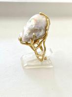 Sans Prix de Réserve - Bague Argent Perle, Handtassen en Accessoires, Ringen, Nieuw