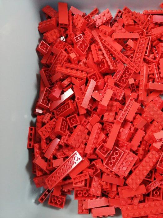 Lego - geen serie - 02 Partij van 1000 rode bouwstenen -, Kinderen en Baby's, Speelgoed | Duplo en Lego