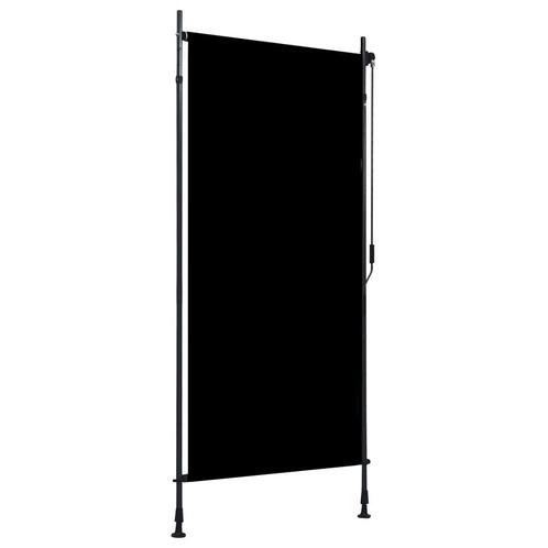 Rolgordijn Buiten Antraciet - Topdeal! - 55% Korting, Tuin en Terras, Zonneschermen, Minder dan 250 cm, Nieuw, Screen, 150 tot 300 cm