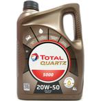 Total Quartz 5000 20W50 4 Liter, Ophalen of Verzenden