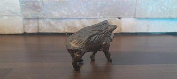 Pierre Chenet (XX-XXI) - Sculpture, Le Sanglier - 4 cm -