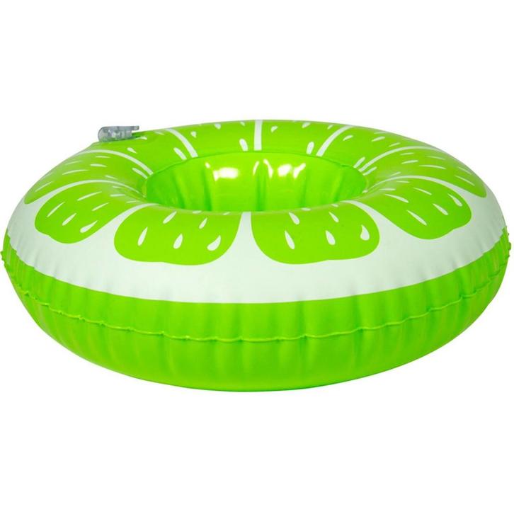 Opblaas Limoen Bekerhouder 17cm, Hobby en Vrije tijd, Feestartikelen, Nieuw, Verzenden