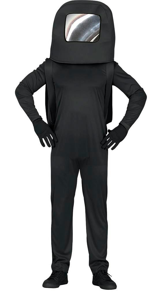 Astronautenpak Kind Zwart 14/16 jaar, Enfants & Bébés, Costumes de carnaval & Déguisements, Envoi