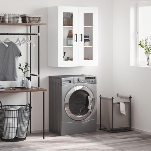 vidaXL Wandkast 69,5x34x90 cm wit, Huis en Inrichting, Kasten | Dressoirs, Nieuw, Verzenden