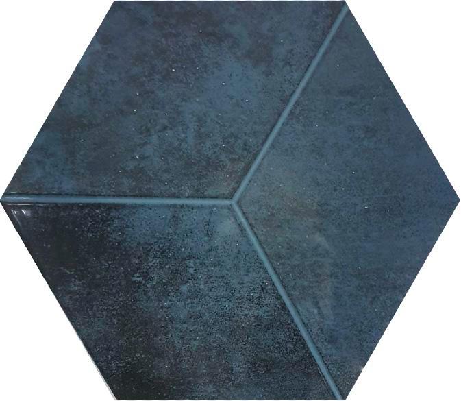 19,8X22,8 HEX KINGSBURY NAVI Glans, Doe-het-zelf en Bouw, Tegels, Ophalen of Verzenden