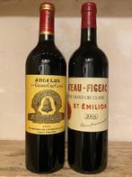 2002 Château Angélus - Boüard de Laforest & 2004 Château, Verzamelen, Wijnen, Nieuw