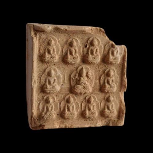 Zeer zeldzame oude Chinese Liao-dynastie terracottatablet, Antiek en Kunst, Antiek | Overige Antiek