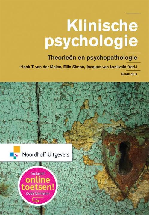 Klinische psychologie 9789001846244, Boeken, Psychologie, Zo goed als nieuw, Verzenden