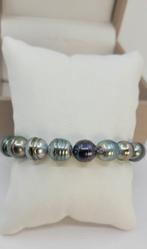 Zonder Minimumprijs - Armband 9x11mm Multi Tahitian Pearls, Handtassen en Accessoires, Armbanden, Nieuw