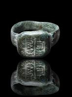 Middeleeuws Rare Sign Seal Ring (Zonder Minimumprijs), Handtassen en Accessoires, Antieke sieraden