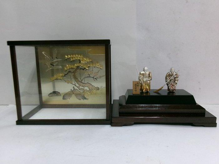 Argent - Sterling silver. Takasago. . Old couple., Antiek en Kunst, Antiek | Overige Antiek