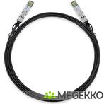 TP-LINK TL-SM5220-3M Glasvezel kabel SFP+ DAC Zwart, Verzenden