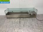 RVS Opzetvitrine Opzet koelvitrine saladière 7 x 1/3 GN 160, Zakelijke goederen, Horeca | Keukenapparatuur, Ophalen of Verzenden