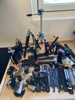 Mixed Various camera heads , mounts , screws and more