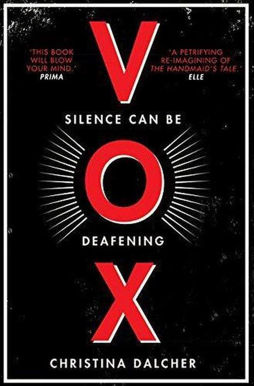 VOX 9780008300630 Christina Dalcher, Boeken, Overige Boeken, Gelezen, Verzenden