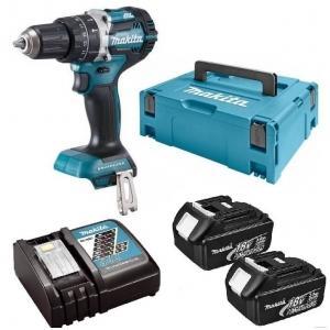 Makita dhp484rfj 18v li-ion accu klopboor-/schroefmachine, Doe-het-zelf en Bouw, Gereedschap | Boormachines