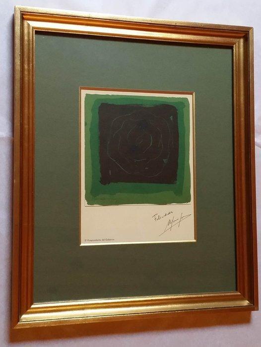 Joan Hernandez Pijuán (1931-2005) - La Rosa - lithograph, Antiquités & Art, Antiquités | Autres Antiquités