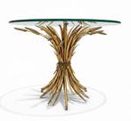 Salontafel - Messing, Glas - Toegeschreven aan Hans Kögl -