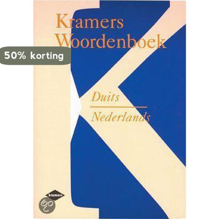 Kramers woordenboek Duits-Nederlands / Kramers woordenboeken, Boeken, Woordenboeken, Gelezen, Verzenden