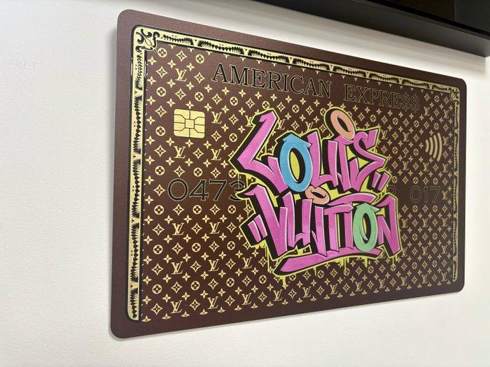 N.Nathan - Amex L.Vuitton City, Antiek en Kunst, Kunst | Schilderijen | Modern