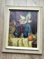 Wil van Dinther (1917-1977) - Stilleven met bloemenvaas