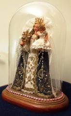 Beeldje - Maria met Kind - Glas, Hout, Was, Metaal, Textiel, Antiek en Kunst