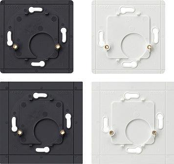 Gira Mount Plate Set Wand Transmitter Accessories - 533900, Bricolage & Construction, Électricité & Câbles, Envoi