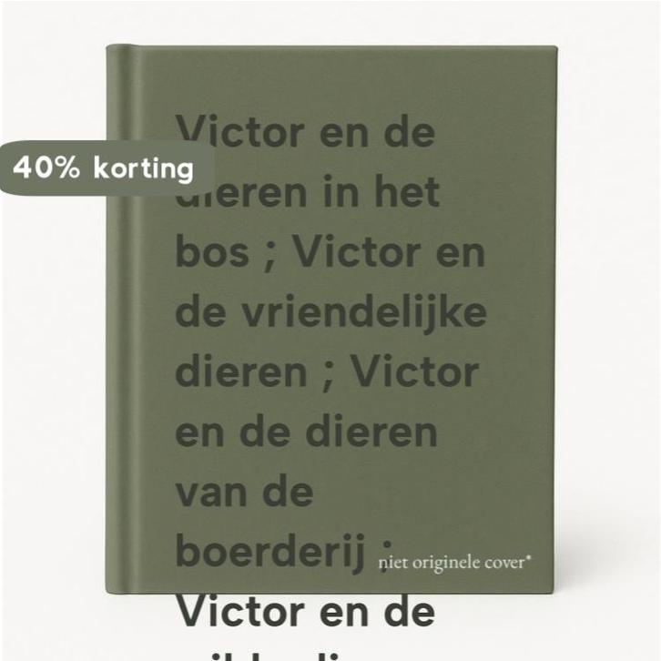 Victor en de dieren in het bos ; Victor en de vriendelijke, Boeken, Kinderboeken | Baby's en Peuters, Gelezen, Verzenden