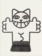 Mr Chat (1977) - Sculpture, Chat in Love - 60.5 cm - Acier -