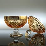 Secoloventesimo - Koekjesdoos - 24 kt goud - Amber LOW, Antiek en Kunst