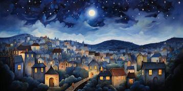 Felix van Horst (1988) - Moonlight Mosaic (XXL)