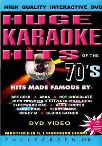 Karaoke - Huge Karaoke Hits Of The 70s  DVD, CD & DVD, DVD | Autres DVD, Envoi